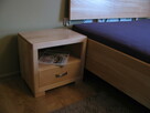MASYWNE łóżko z twardego drewna bukowego 160x200 - 6