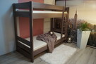 SOLIDNE drewniane łóżko piętrowe bukowe lity buk PRODUCENT - 6