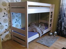 SOLIDNE drewniane łóżko piętrowe bukowe lity buk PRODUCENT - 9