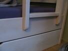 SOLIDNE drewniane łóżko piętrowe bukowe lity buk PRODUCENT - 11