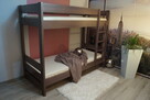 SOLIDNE drewniane łóżko piętrowe bukowe lity buk PRODUCENT - 8