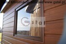 Drewnopodobny garaż blaszak 9x6 automat drzwi okno - 1