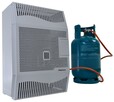 Grzejnik gazowy, piecyk, HOSSEVEN HDU-3 V wentylator - 2