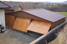 garaż drewnopodobny profil blaszak 9x6 9x5 9x7 9x12 - 2