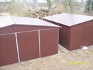 garaż blaszany 6x6 6x7 7x6 blaszak dwuspadowy wiata hala - 5