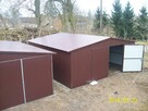 garaż blaszany 6x6 6x7 7x6 blaszak dwuspadowy wiata hala - 4
