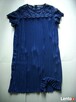 Elegancka Sukienka na Okazje Plisowana 42 XL - 4