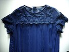 Elegancka Sukienka na Okazje Plisowana 42 XL - 5