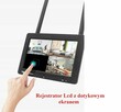 ZESTAW KAMER WIFI Z EKRANEM DOTYKOWYM LCD 1080p - 2