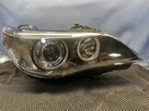 BMW E60 E61 PRAWA LAMPA PRZÓD BI-XENON SKRĘTNY - 1