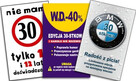 Śmieszne naklejki wódka 30-stkowa 30-stka Urodziny - 1