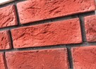 Czerwona cegła z gotową fugą trzy kolory fugi płytki gipsowe - 2
