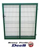 Szeroka furtka panelowa 1350x1500 mm wszystko w komplecie - 1