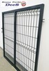 Szeroka furtka panelowa 1350x1500 mm wszystko w komplecie - 7