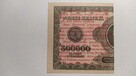BILET ZDAWKOWY 1 gr 1924 r 6 POŁÓWEK. - 12