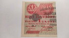 BILET ZDAWKOWY 1 gr 1924 r 6 POŁÓWEK. - 9
