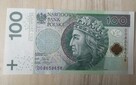 Banknot z bliźniakiem 2x100zl z 1994 RADAR/PĘTLA - 3