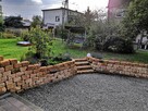 Mur oporowy z bloczków kamiennych - 2