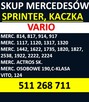 skup aut mercedes 190,124,SPRINTER, KACZOR 603-411-333 - 1