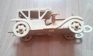 Samochód model drewniany - 3