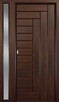 Drewniane drzwi wejściowe od producenta CZYSTE POWIETRZE - 1