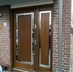 Drzwi drewniane nietypowe na zlecenie klient MONTAŻ - 4