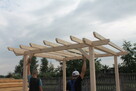 PERGOLA 2,95m x 2,95m Altana altanka wiata zadaszenie tarasu - 3
