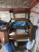 Stelaż 2 foteli oraz kanapy z dębowego drewna - po renowacji - 2