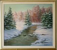 Zimowa Pora, ręcznie malowany, L. Olbrycht - 10