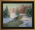 Zimowa Pora, ręcznie malowany, L. Olbrycht - 7