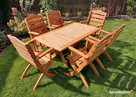 Meble tarasowe, ogrodowe , drewniane, składane typ T - 2