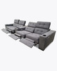 Sofa Loft 89 z relaksami w tkaninie Pisello - 5