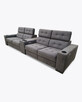 Sofa Loft 89 z relaksami w tkaninie Pisello - 4