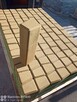 Kostka obrzeża palisady trapezowe betonowe . - 4