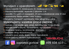 PRACE ZIEMNE usługi koparką, wywrotką, wozidłem, brukarstwo - 2