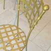 Piękne krzesła metal designerskie z galerii: balkon, wnętrza - 4