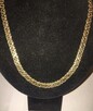 Złoty łańcuszek splot królewski-bizantyjski 585 14K pełny - 1