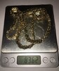 Złoty łańcuszek splot królewski-bizantyjski 585 14K pełny - 3