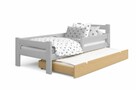 MARGARET 100% Pojedyncze drewniane łóżko dziecięce PL - 7