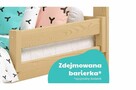 MARGARET 100% Pojedyncze drewniane łóżko dziecięce PL - 8