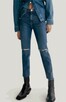 Trendowe jeansy z rozcięciem Zara nowe - 2