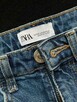Trendowe jeansy z rozcięciem Zara nowe - 4
