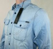 Oryginalna męska koszula Replay - Blue Jeans Regular -roz. S - 4