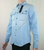 Oryginalna męska koszula Replay - Blue Jeans Regular -roz. S - 1