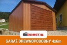 Garaż Blaszany Dwuspadowy , Hala , Wiata Blaszana - Romstal - 7