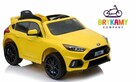 Auto na akumulator Lean Cars Ford Focus RS Żółte - 7