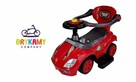 Jeździk dla dziecka z Pchaczem Mega Car 3w1 Czerwony - 3