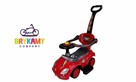 Jeździk dla dziecka z Pchaczem Mega Car 3w1 Czerwony - 8