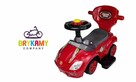 Jeździk dla dziecka z Pchaczem Mega Car 3w1 Czerwony - 6