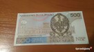 Banknot 500 zł, Seria AA Stan Bankowy kolekcjonerski UNC - 6